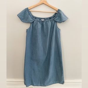 J. Crew Chambray Dress